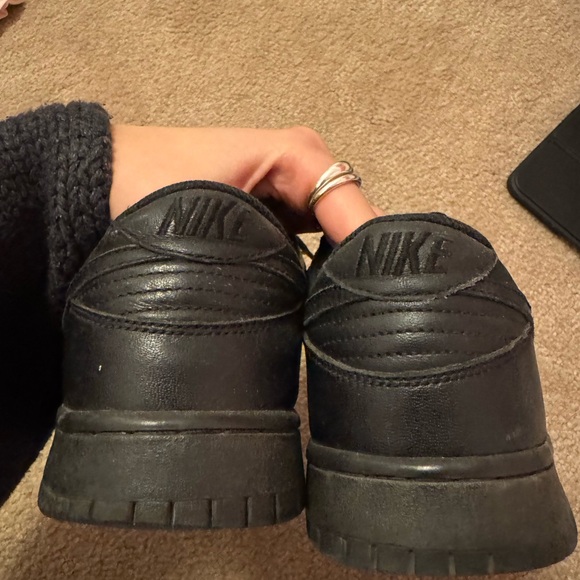 Men's Black Sneakers - Picture 2 of 3